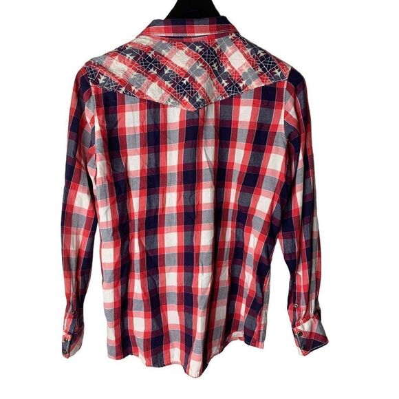 Ariat Button down shirt western Pearl snap women’s size large - Picture 2 of 9